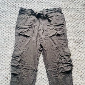 Olive Green Cargo Pants